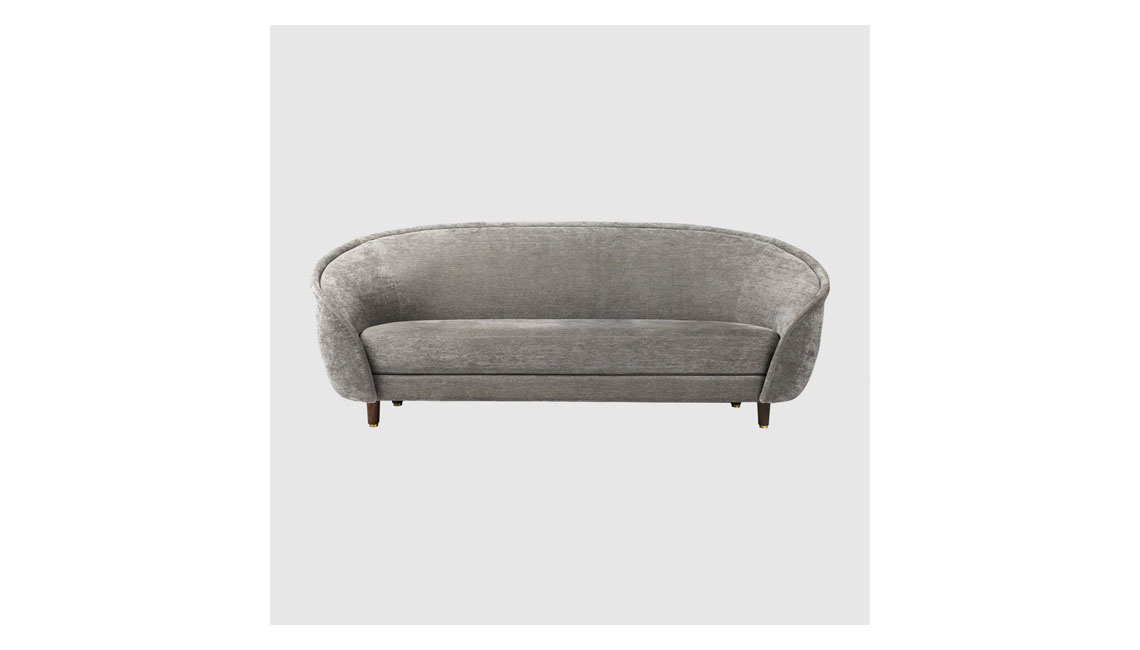 Revers Sofa - Fully Upholstered, 215x100, Wood base沙发