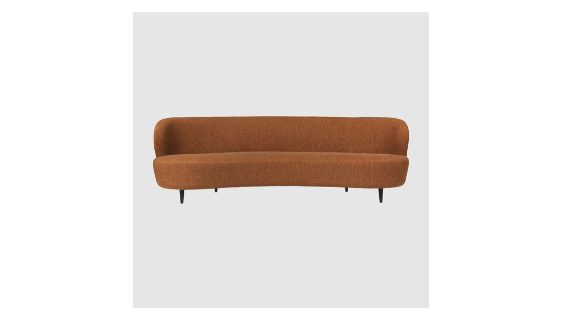 Stay Sofa - Oval, with wood legs沙发