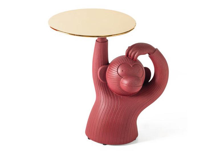 MONKEY SIDE TABLE RED - EDICIÓN LIMITADA茶几