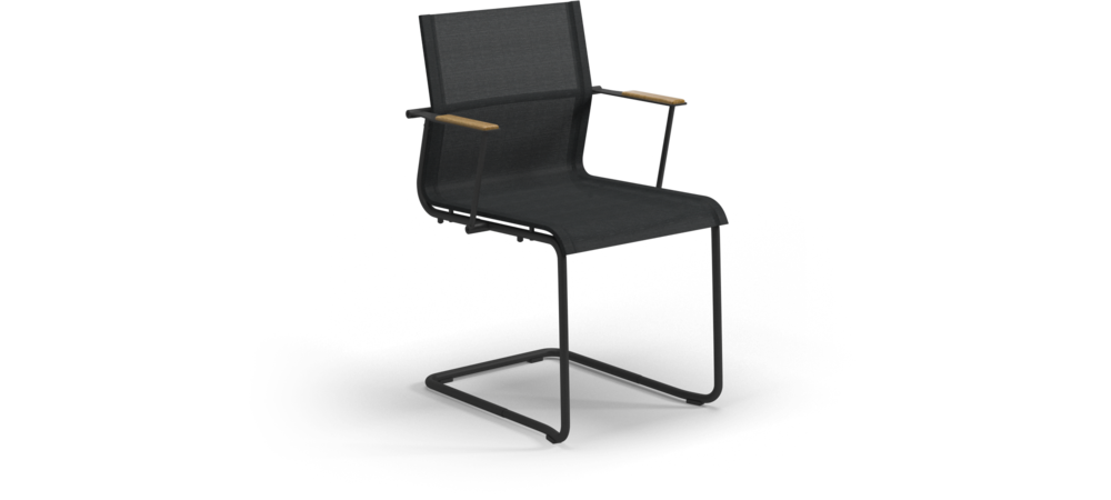 Sway-Stacking Chair with Arm 餐椅