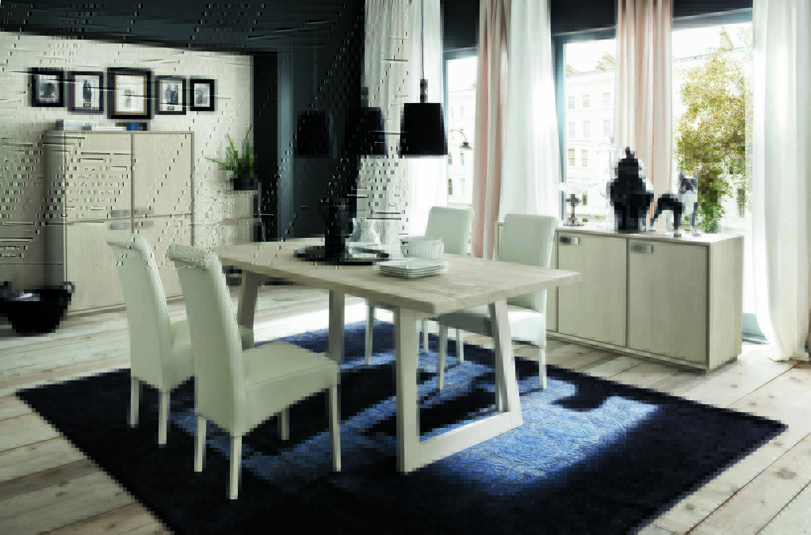ALTACORTETable Parigi Canapa spazzolato 长餐桌