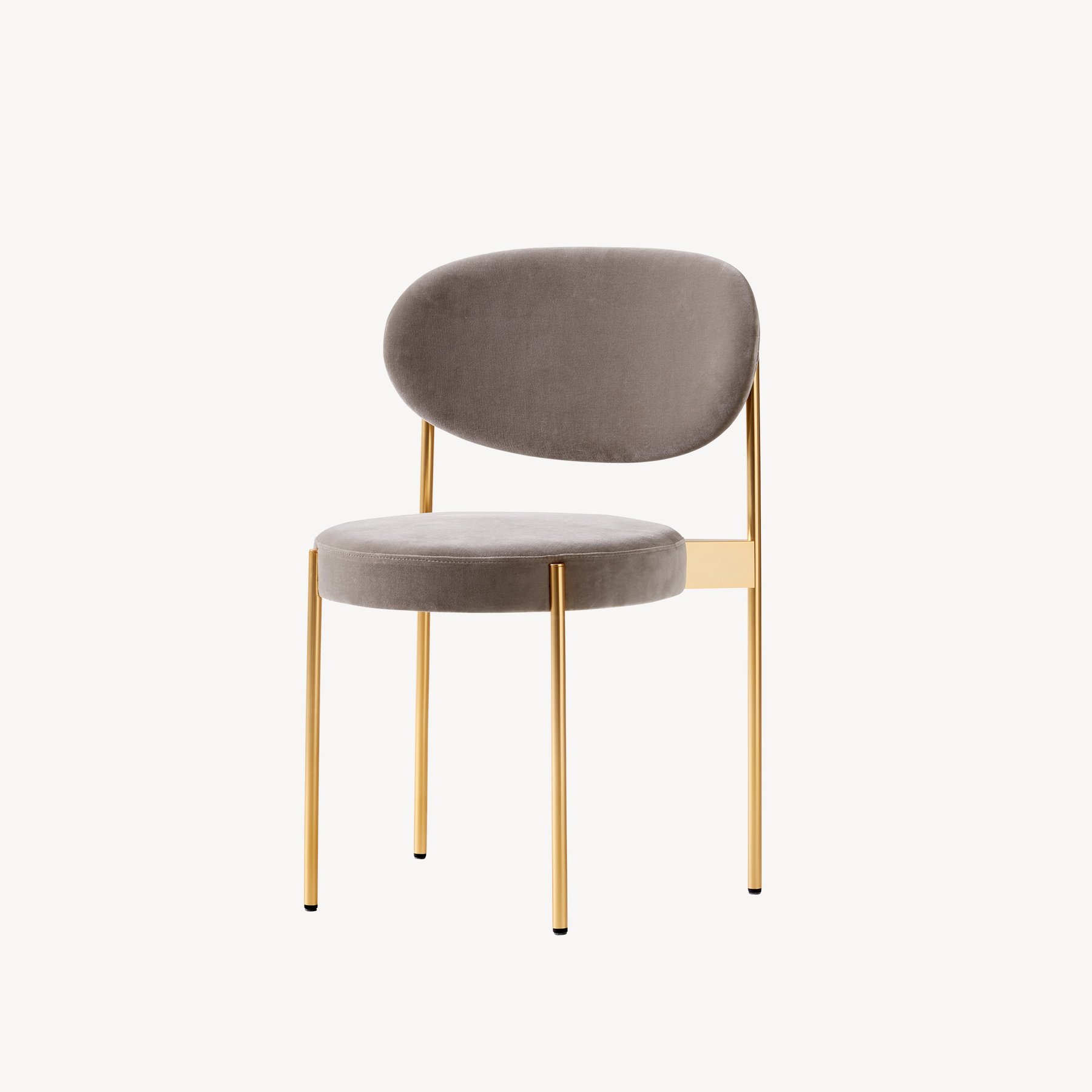 SERIES 430 CHAIR BRASS FINISH FRAME 餐椅