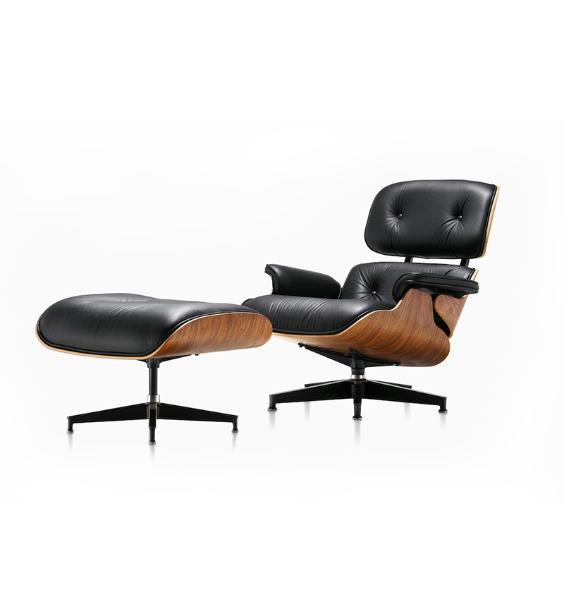 Eames Lounge Chair and Ottoman 椅子和脚踏
