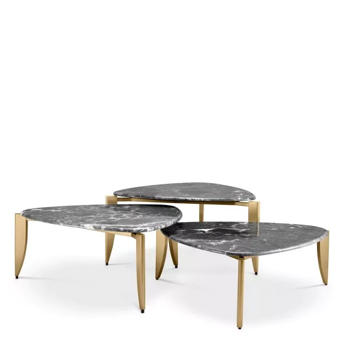 COFFEE TABLE REGIONI SET OF 3茶几