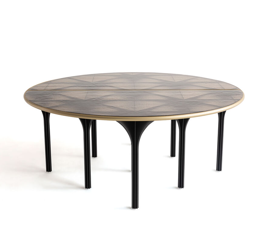 FENDIMetropolis table圆餐桌