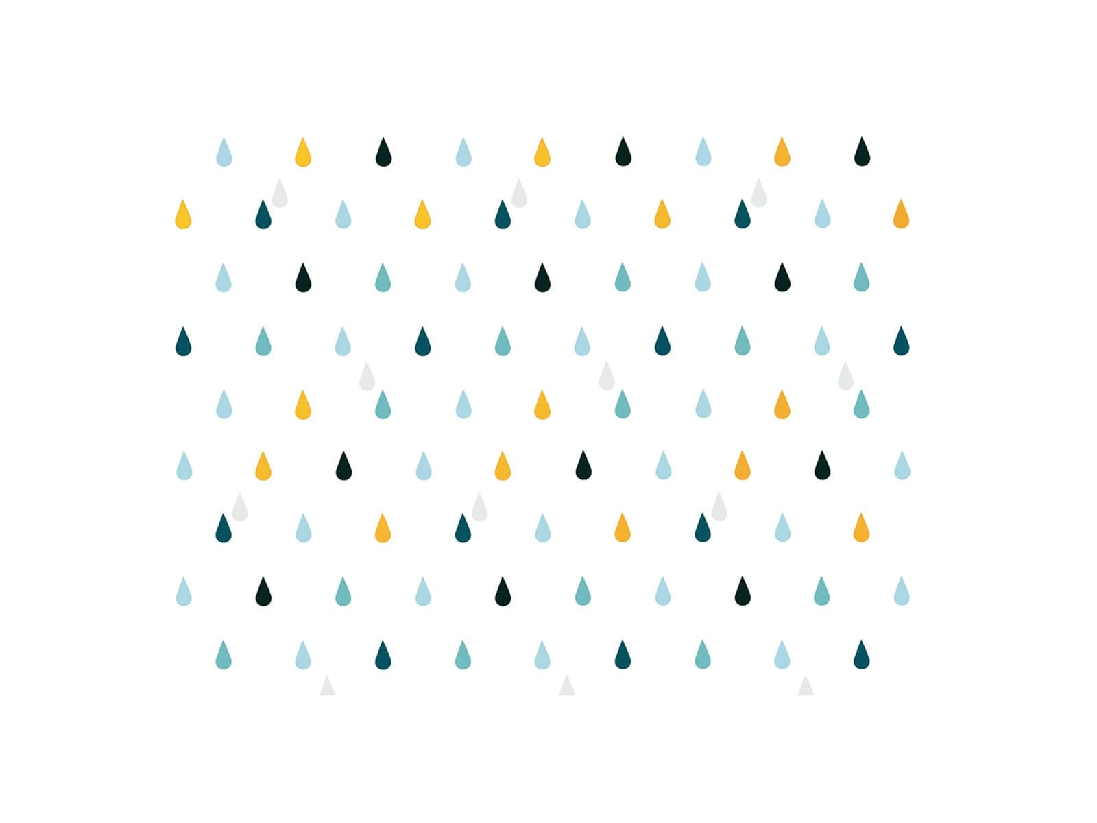 NIDICARTA DA PARATI RAIN BLUE墙饰