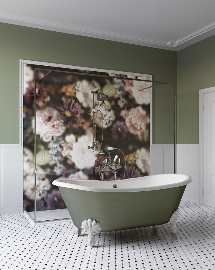 Devon&DevonBlossom Dark - Decor Slabs 120x240 - Panel A墙板