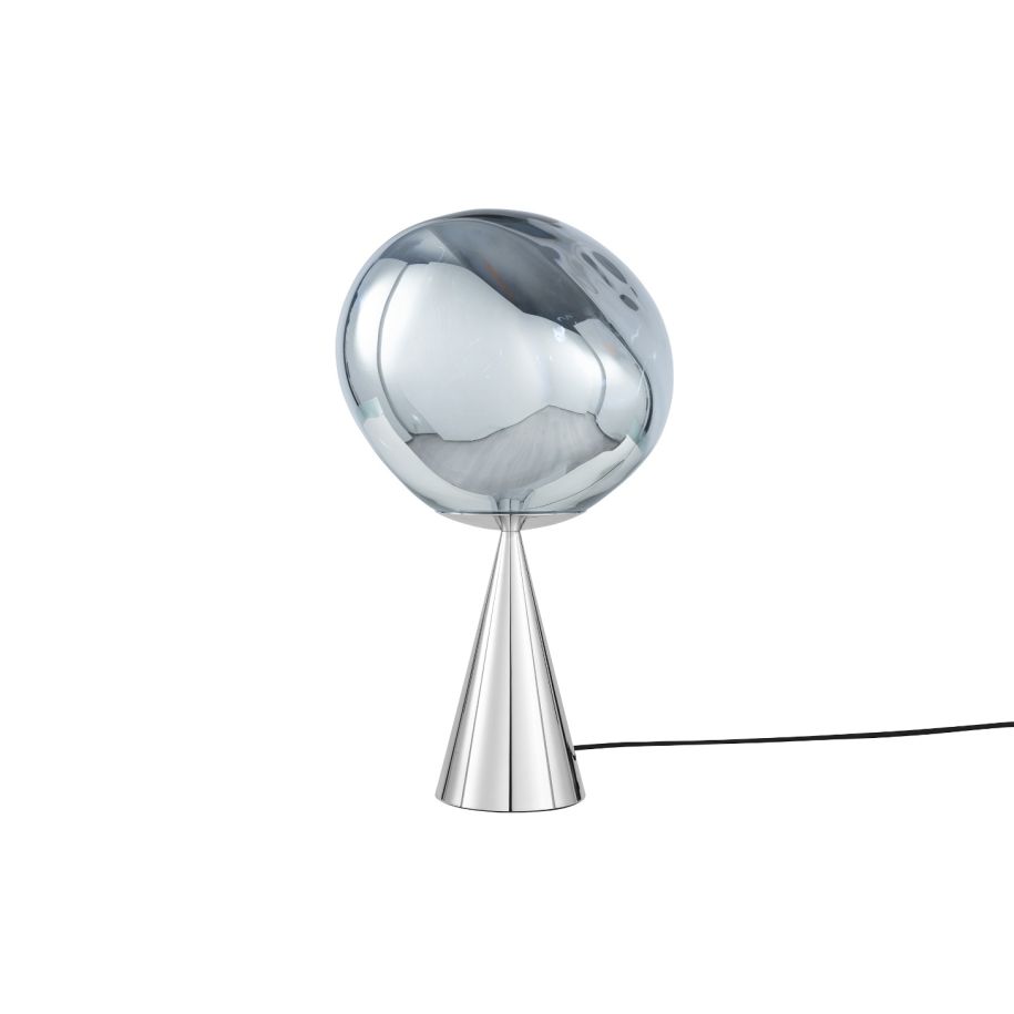 TOMDIXONMelt Cone Fat Table Silver LED台灯